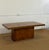 Brown 1970s Monumental Milo Baughman Wood Extension Rectangular Pedestal Dining Table For Sale - Image 8 of 11