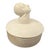 Antique 1930s Art Deco Earthenware Powder Box with Female Bust Handle - Made in Japan Period: 1930s Styles: Art Deco Place...