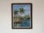 Vintage Caribbean Tropical Coastal Landscape Oil on Canvas Painting, Framed For Sale - Image 4 of 13