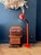 1970s Vintage Floor Lamp in Orange Lacquered Metal, 1970s For Sale - Image 5 of 5