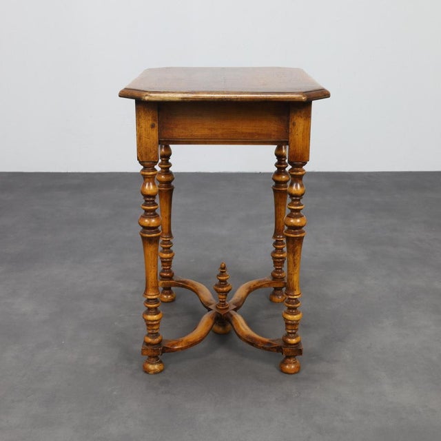Neo-Baroque Side Table with Drawer, 1890s-1920s For Sale - Image 3 of 8
