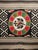 Textile Vintage Mexican Serape Kilim Rug, Flat-Woven Medallion Pattern, Gray & Black, 5x7 For Sale - Image 7 of 14