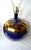 Pair Iridescent Blue Orb Table Lamps by Casual Lamps 1991 For Sale In Fayetteville, AR - Image 6 of 11