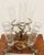 Early 20th Century Art Nouveau 5 Branches Center Piece Cut Glass Vases For Sale - Image 5 of 13