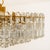 Gilt Brass & Glass Palazzo Pendant Light attributed to J. T. Kalmar for Kalmar, Austria, 1970s For Sale - Image 15 of 18