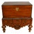 Antique Portuguese Inlaid Linen Trunk, 1800 For Sale