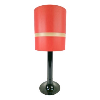 Mid-Century Space Age Metal Tulip Table Lamp, 1960s For Sale