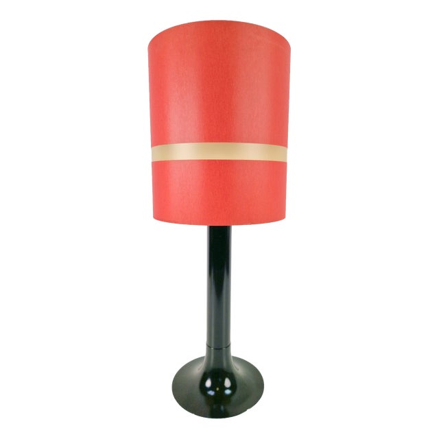 Mid-Century Space Age Metal Tulip Table Lamp, 1960s For Sale