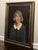 19th Century Framed Portrait of a Girl, "Little Orphant Annie" Oil on Canvas For Sale - Image 4 of 11