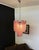 Vintage Glass Tube Chandelier with 30 Albaster Pink Glasses, 1990s For Sale - Image 6 of 18