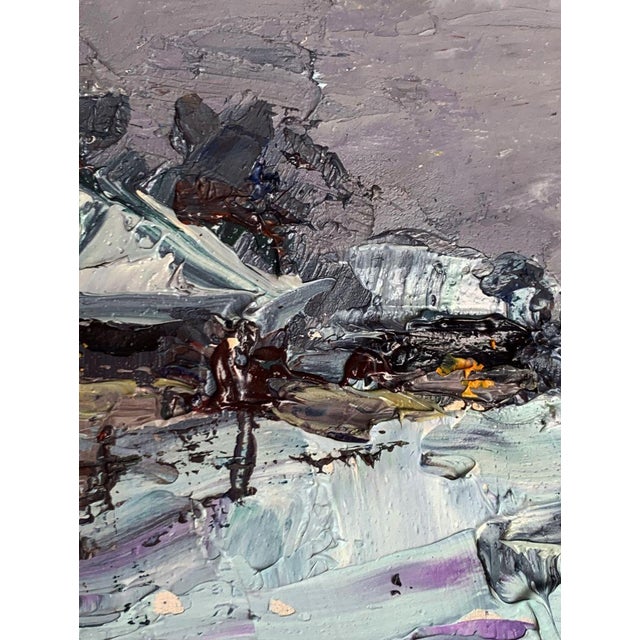 2020s Oil Painting Winter and Evening Alexander Cherednichenko For Sale - Image 5 of 12