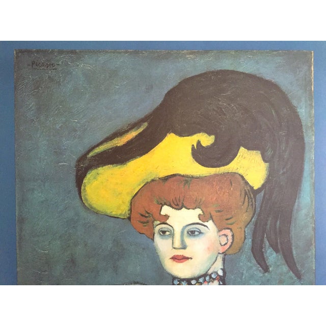 Pablo Picasso アクリル・ガッシュ作品 Pablo Picasso Vintage 1985 Lithograph Print Exhibition