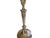 Late 19th Century Antique 34" Victorian Silver-Plated Banquet Oil Lamp Hawksworth, Eyre & Co. (Sheffield) Cranberry Glass For Sale - Image 5 of 11