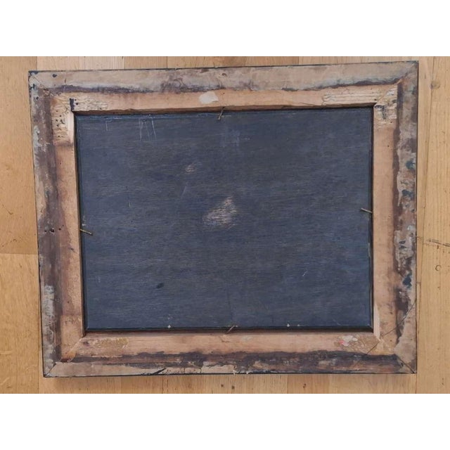 Wood Dramatic Naval Battle - Dutch Marine School, 18th Century For Sale - Image 7 of 7