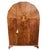 Art Deco Hexagonal Topped Walnut Wardrobe, 1930s For Sale - Image 12 of 12