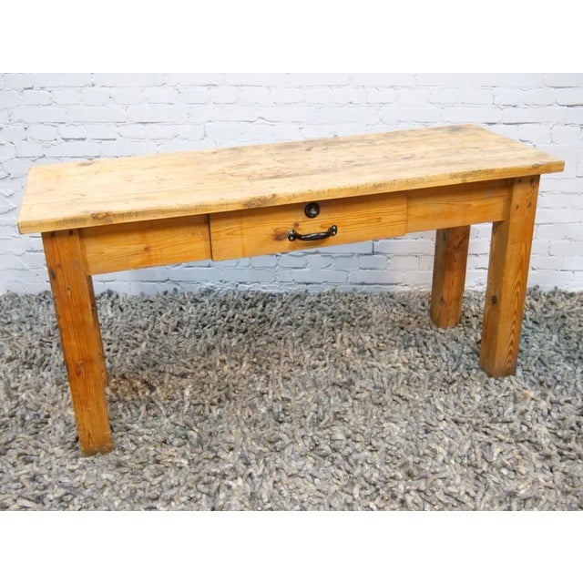 Industrial Workshop Table, 1950s For Sale - Image 10 of 18