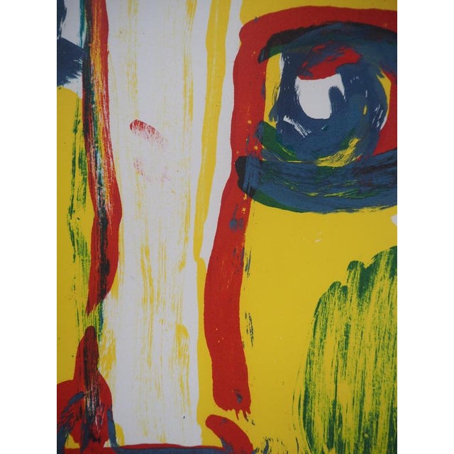 Modern Bengt Lindström, Wild Portrait, Original Lithograph For Sale - Image 3 of 7