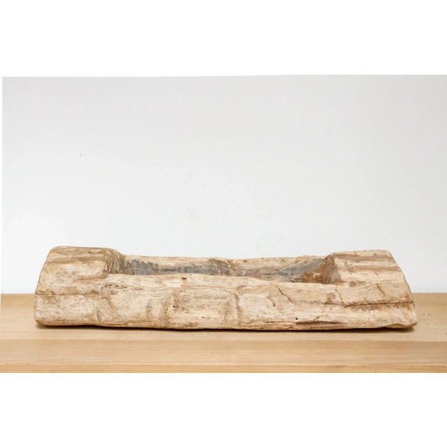 19th Century Lushai Long Slim Wood Bowl For Sale - Image 5 of 9