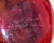 Ruby Red Vintage Large Daniel Edler Graffiti Helix Vase For Sale - Image 8 of 8