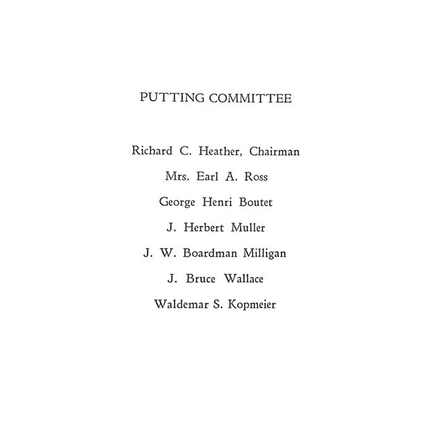 The Everglades Club 1961 Members' Annual Yearbook For Sale - Image 12 of 12