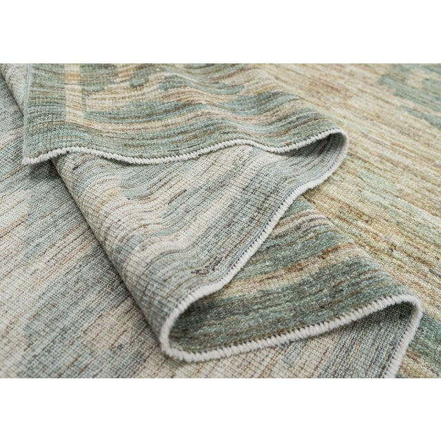 Turkish Oushak Rug 8'10" x 12'7" #20276 For Sale In Houston - Image 6 of 8