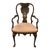 Antique Chinoiserie Decorated Queen Anne Arm Chair For Sale