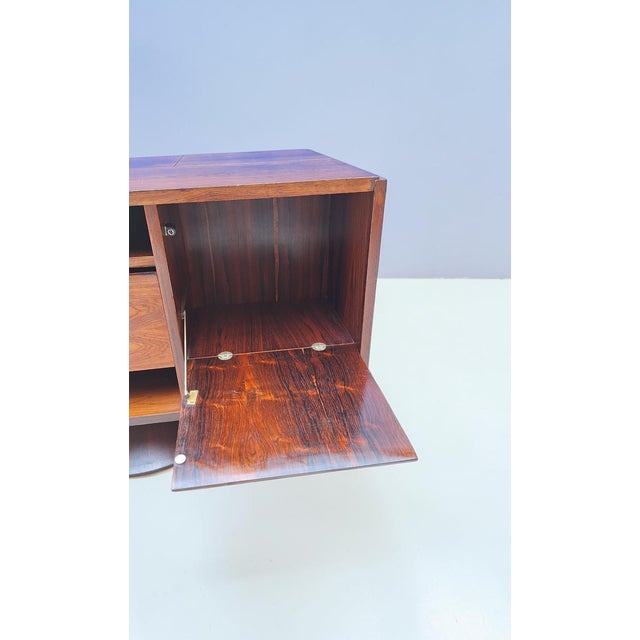 Revolving Bar Cabinet by Gianfranco Frattini for Bernini, Italy, 1960s For Sale - Image 9 of 13