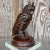 Vintage Boho Hand Carved Owl on Lucite Lamp - 1550 For Sale In West Palm - Image 6 of 12