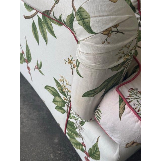 Cream Late 20th Century Henredon Furniture Upholstered Sofa For Sale - Image 8 of 12