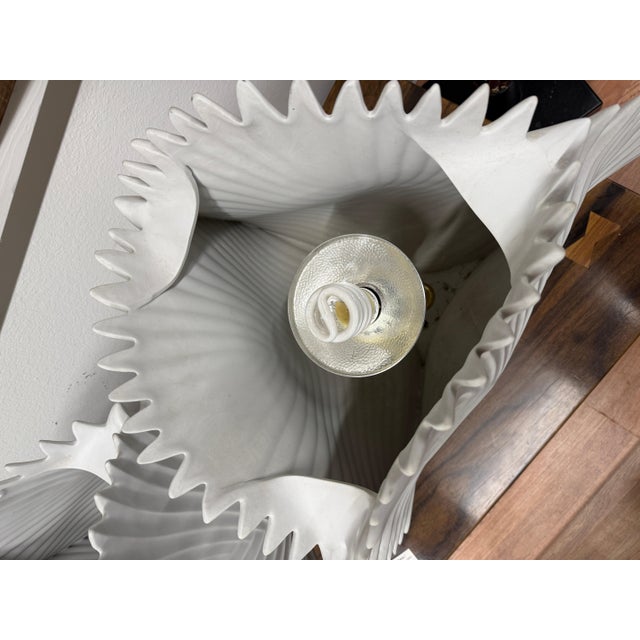 Ceramic Italian Bisque Porcelain Lamps For Sale - Image 7 of 12