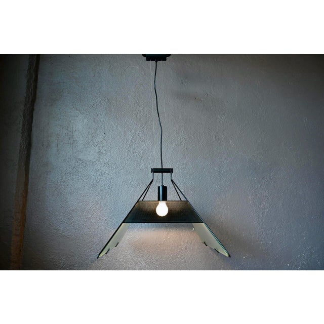 Trapezio Pendant Lamp by Salvati & Tresoldi for Luci, 1980s For Sale - Image 18 of 18