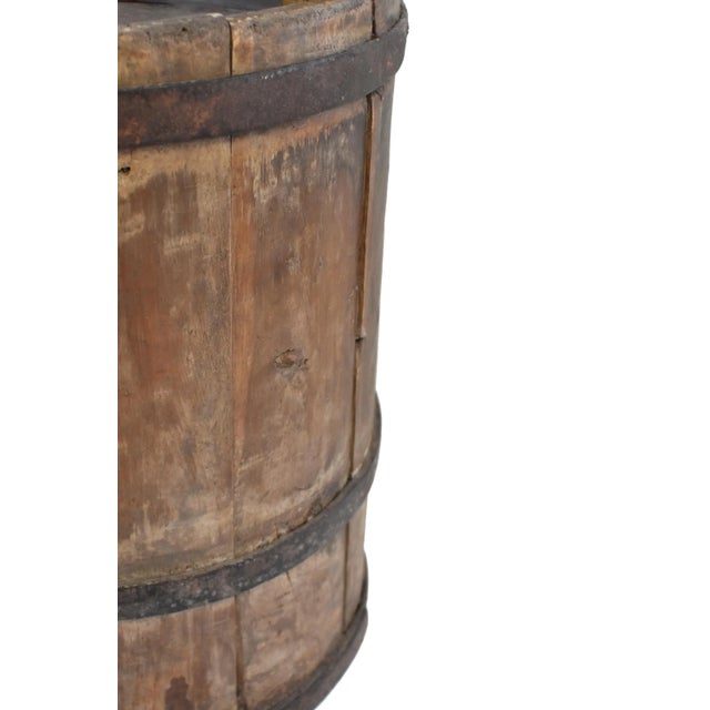 Antique Chinese Jujube Wood Wine Barrel For Sale In Los Angeles - Image 6 of 11