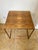 Brown Late 20th Century Burlwood/Brass Nesting Tables - Set of 3 For Sale - Image 8 of 13