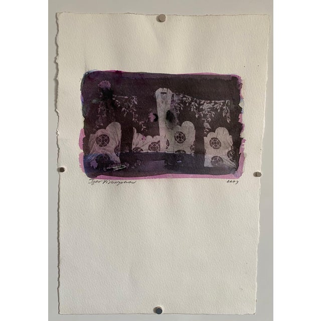 Igor Vishnyakov, Post Soviet Russian Avant Garde Art Photograph Mixed Media Gum Bichromate Photo, 2003 For Sale In Miami - Image 6 of 6