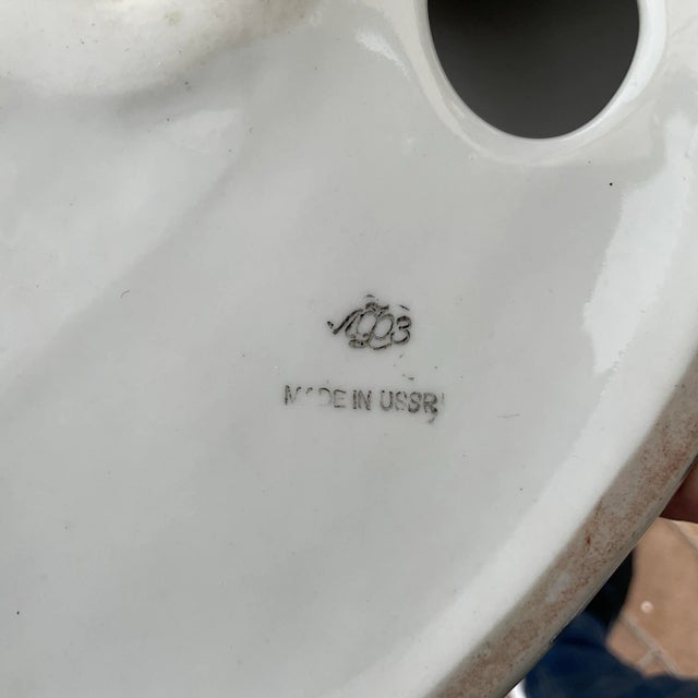 Ceramic Mid 20th Century Lomonosov Porcelain Tiger For Sale - Image 7 of 7