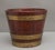 Early 19th Century Antique Mahogany Brass Bound Bucket, 1830 For Sale - Image 5 of 8