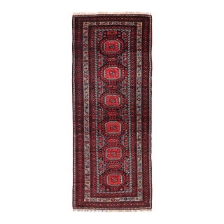 Pasargad DC Fine Hand Knotted Persian Balouchi Runner Rug For Sale