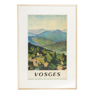 Vintage Travel Poster, 1946 For Sale