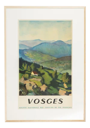 Vintage Travel Poster, 1946