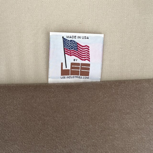 Lee Industries Performance Transitional Sofa For Sale - Image 9 of 9