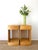 Mid-Century Modern Vintage Mid-Century Modern Heywood Wakefield Pair of Airflow Nightstands in Wheat For Sale - Image 3 of 17