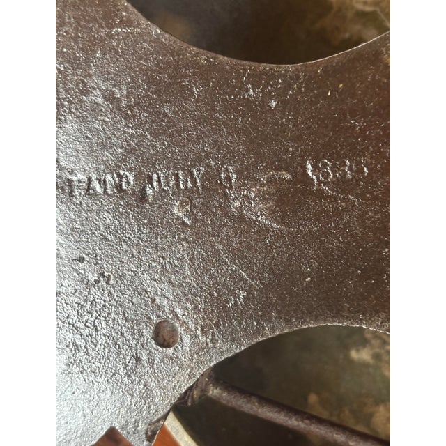 Late 19th Century 1886 Rare Patented Brass Ringside Boxing “Gong” Bell For Sale - Image 5 of 18