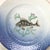 Blue Set of 6 Antique Bing & Grondahl Porcelain Plates With Fish Pattern, Circa 1920 For Sale - Image 8 of 10