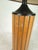 Mid 20th Century Mid Century Modern Gruvwood Lamp Walnut and Black Metal Base For Sale - Image 13 of 14