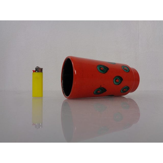 Pop Art Ceramic Vase from Jasba, Germany, 1970s For Sale - Image 6 of 16
