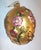 Victorian Vintage Blown Glass Gold Egg Ornament For Sale - Image 3 of 4