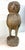 Folk Art 1950s Share Large Hand Carved Solid Wood Folk Art Owl Sculpture Statue Figure For Sale - Image 3 of 10