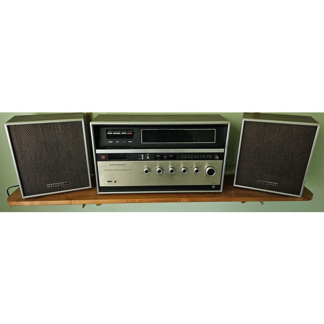 This marvelous vintage 1969 National Model RS 280S made in Japan is powered by AC power cable which is included, as well...
