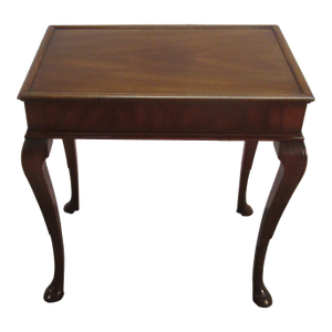 Kittinger Colonial Williamsburg Queen Anne Solid Mahogany Side Stand