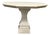Michael Taylor Neoclassical Stone Dining Table For Sale